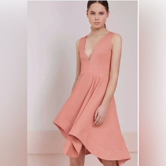 Keepsake the Label Begin Again Peach Pink Dress Size small - Picture 13 of 14